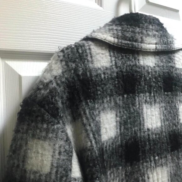 VIDEO - Classic Banana Republic Wool Jacket Black & White - Picture 7 of 9